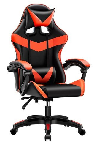 Игровое кресло, YUKE DJY-1 red с хромовые ножками. - фото 1 - id-p109165746