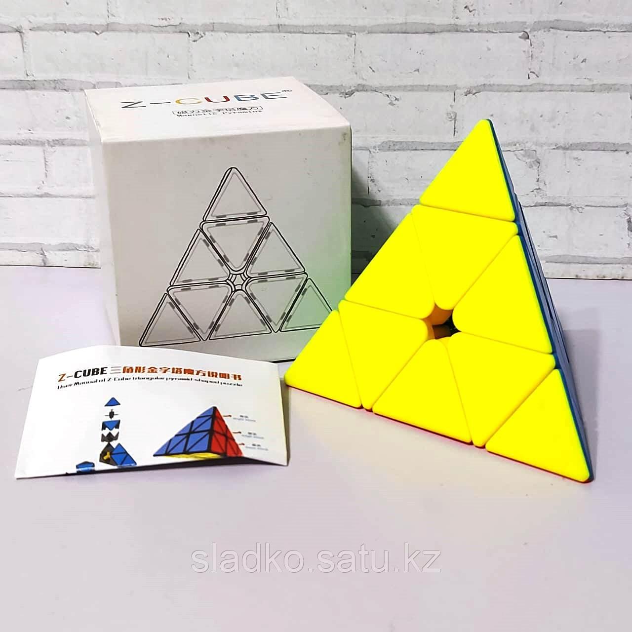 Скоростная пирамидка Z-Cube Magnetic 3x3 Pyraminx - фото 1 - id-p55136265