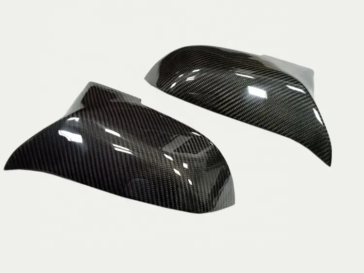 Карбоновые накладки боковых зеркал для BMW 3 F30 2011-2019 - фото 2 - id-p109166360