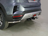 Защита задняя (уголки) 42,4 мм ТСС для Kia Rio X 2020-