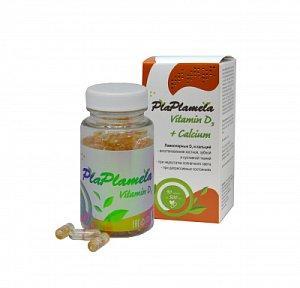 PlaPlamela Витамин D3+Calcium,капсулы №90*500мг