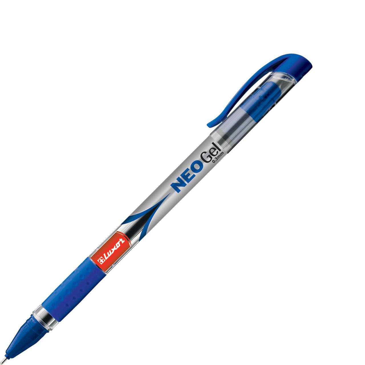 Ручка гелевая Luxor "Neo Gel", синяя