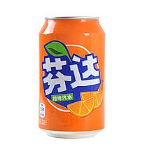 Fanta Orange 330 ml (24шт-упак) /КИТАЙ/