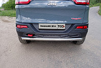 Защита задняя 60,3 мм ТСС для Jeep Cherokee (Trailhawk) 2014-