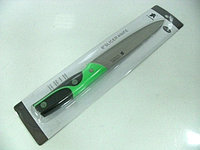 151084 Нож кухонный разделочный, нерж. сталь,черно-зел. ручка