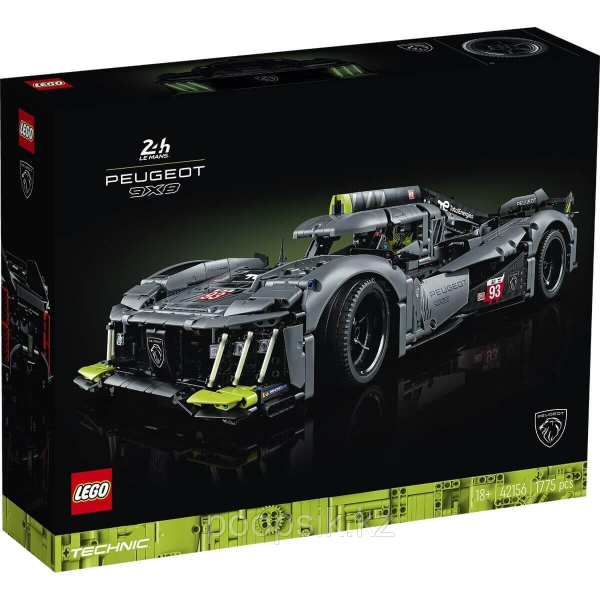 Lego Technic Peugeot 9X8 Hypercar 42156 - фото 5 - id-p109180329