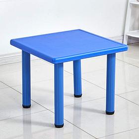 Детский стол пластиковый квадратный РУБИК HD401 синий