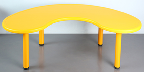 Детский стол пластиковый ПАЛИТРА HD501 желтый - фото 1 - id-p109182902