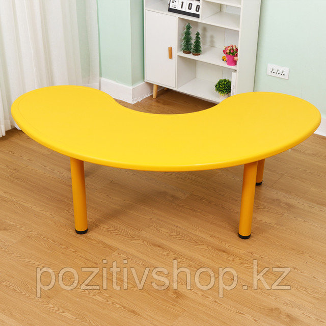 Детский стол пластиковый ПАЛИТРА HD501 желтый