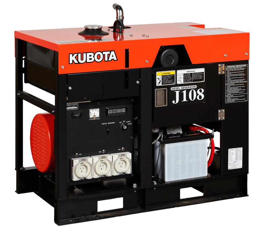Дизельный генератор KUBOTA J108 - фото 1 - id-p109184121