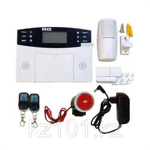 Беспроводная GSM + WiFi сигнализация Tuya Smart Home Security Alarm System (433 МГц) - фото 1 - id-p109186580