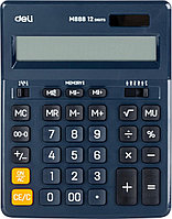 Калькулятор 12 разр. Deli M888F темно-синий