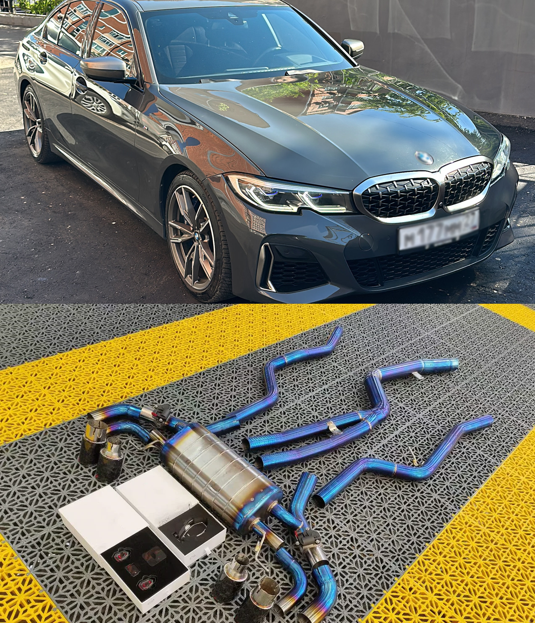 Выхлопная система Forza Performance для BMW 3 G20 3.0 2018-2023