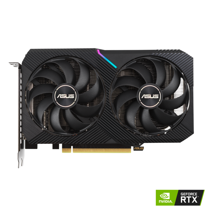 Видеокарта PCI-E 8Gb ASUS RTX 3060 Ti Dual Mini OC V2, GeForce RTX3060Ti - фото 1 - id-p109190235