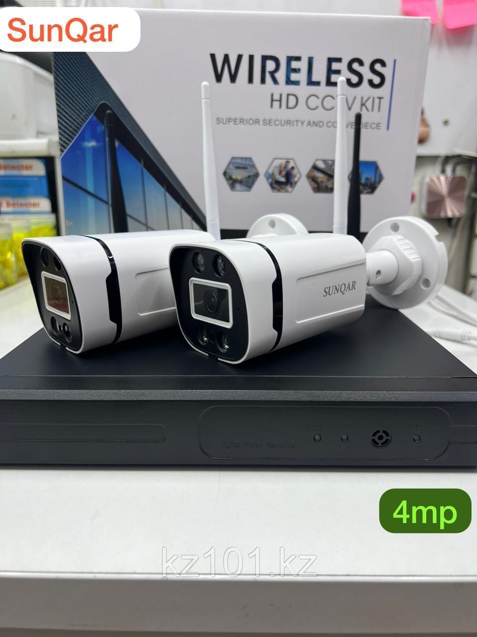 Беспроводной сетевой видеорегистратор с 8 камерами 4 Mp - комплект NVR WiFi - 5G