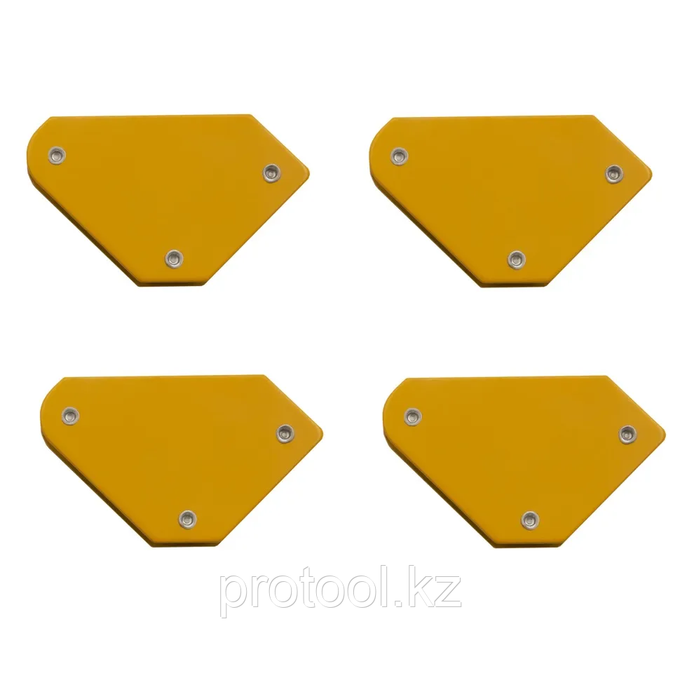 Набор из 4 магнитных фиксаторов для сварочных работ// Denzel - фото 2 - id-p109190808