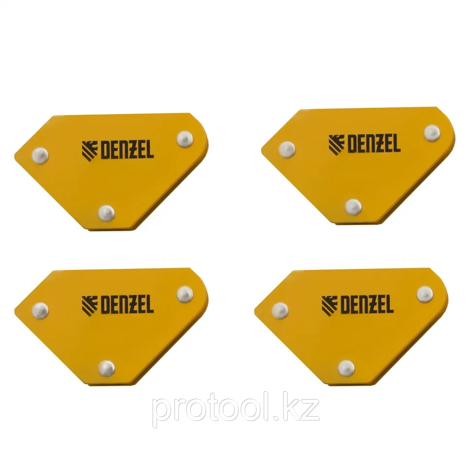 Набор из 4 магнитных фиксаторов для сварочных работ// Denzel - фото 3 - id-p109190808