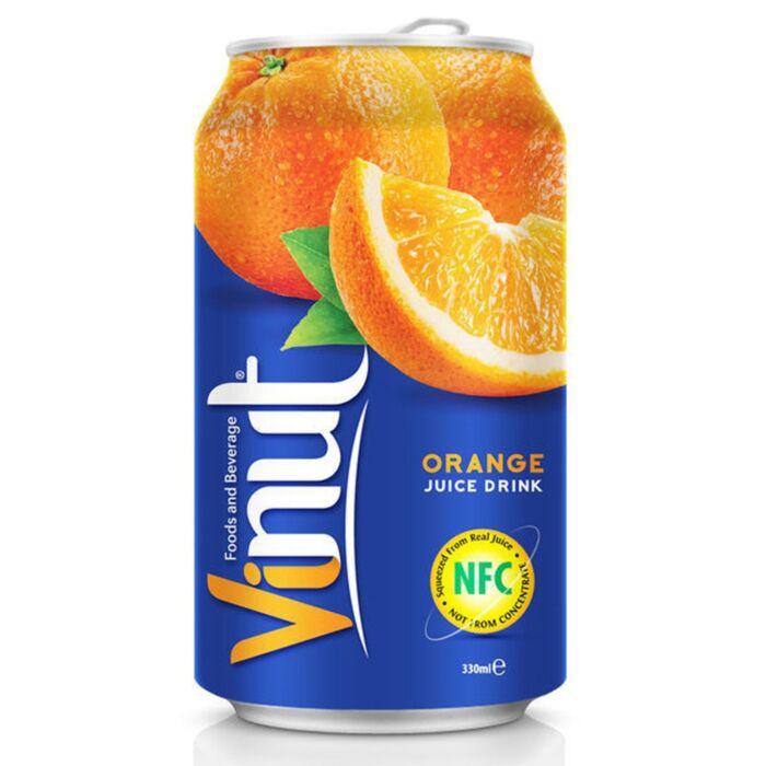 Напиток Vinut orange АПЕЛЬСИН 330ml (24шт-упак) / Вьетнам
