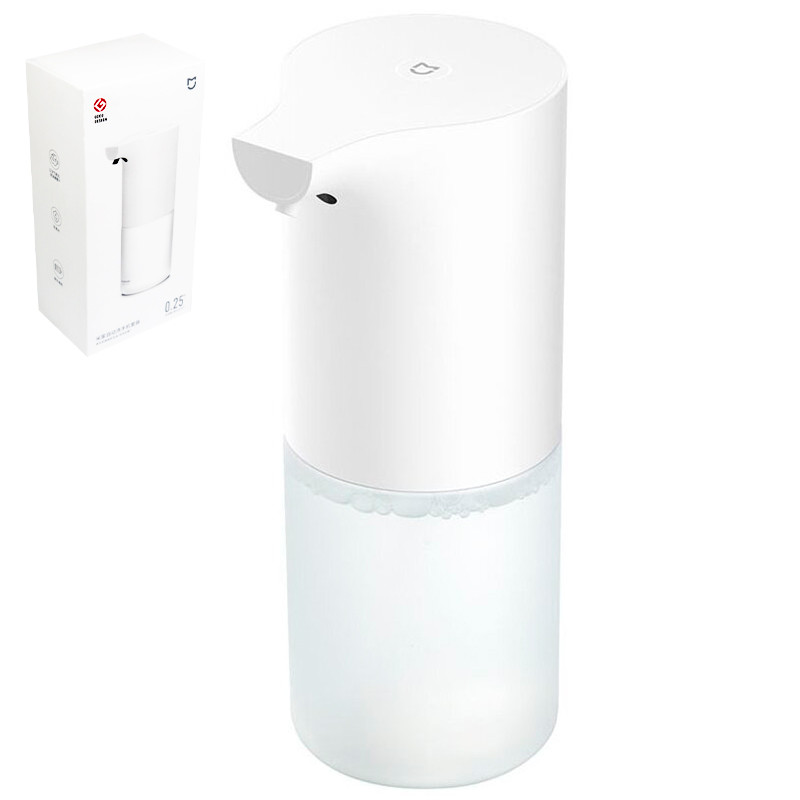 Сенсорная мыльница Xiaomi Mi Mijia Foam Soap Dispenser, (MJXSJ03XW), 320ml, White - фото 1 - id-p94935888