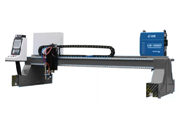 Станок газово-плазменной резки с ЧПУ 2*6м мостового типа для резки металла до 35мм плазмой (до 150мм газом)
