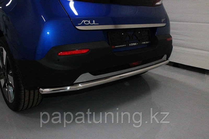 Защита задняя 42,4 мм ТСС для Kia Soul 2019-, фото 1
