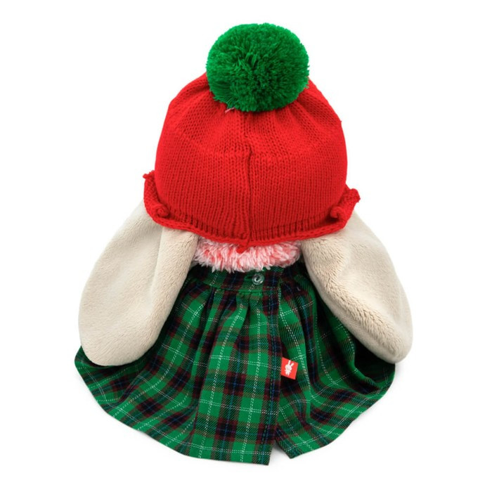 Мягкая игрушка Zaika Mi Зайка Ми в шапке со снежинкой (малая) - фото 3 - id-p109166367