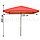 Зонт торговый квадратный 220х220 см красный арт. 256, фото 2