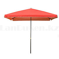 Зонт торговый квадратный 220х220 см красный арт. 256
