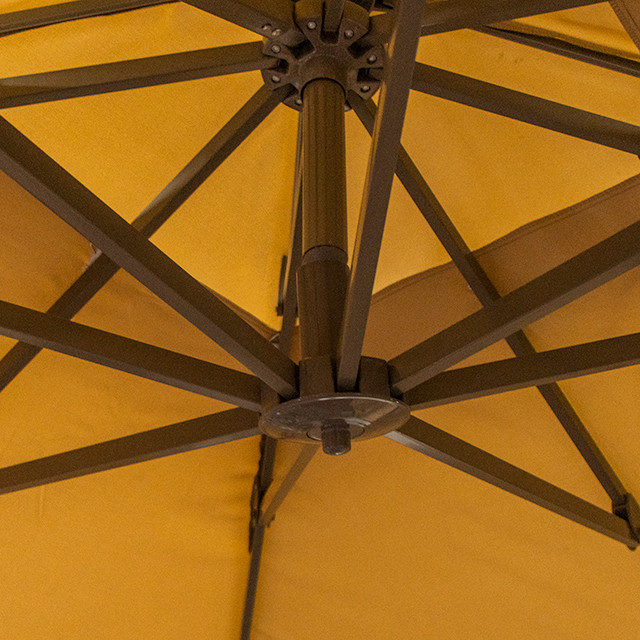 Зонт для кафе и летних площадок Сан шайн 3х3, квадратный - фото 7 - id-p28488198