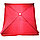 Зонт торговый с жаростойким материалом квадратный 220х220 см красный арт. 253, фото 4