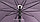 Мужской фиолетовый зонт-трость, зонт полуавтомат с деревянной ручкой, фото 3