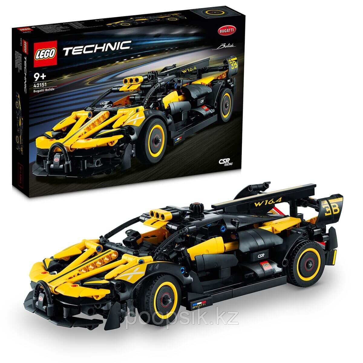 Lego Technic Бугатти Болид 42151