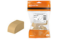 Заглушка кабельной трассы КМЗ 15х10 сосна (4 шт./комп.) TDM