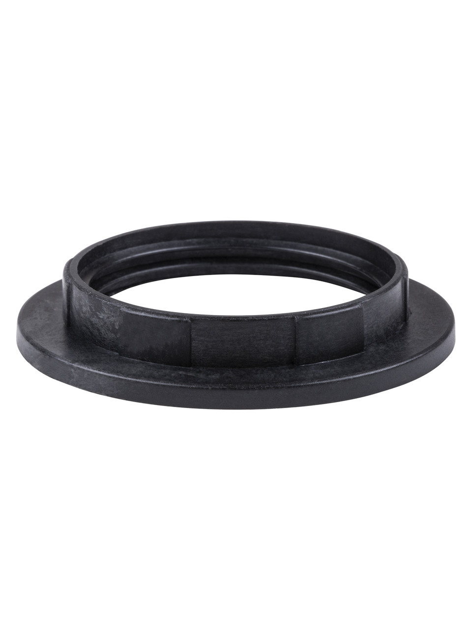 Кольцо для патрона Е27, термостойкий пластик, черный, Б/Н TDM - фото 2 - id-p109202865