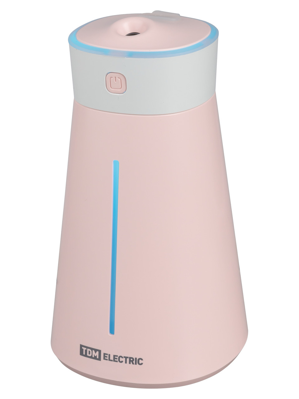 Портативный увлажнитель воздуха "Ареал мини", 0,38 л, RGB, насадки: вентилятор, ночник, розовый, TDM - фото 6 - id-p109210785