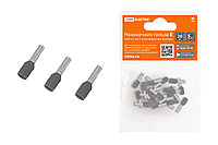 Наконечник-гильза Е4009 4мм2 с изолированным фланцем (20шт) TDM