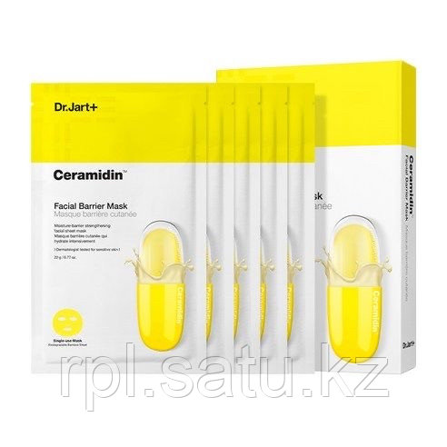 Тканевая маска-Dr.jart + Ceramidin Facial Barrier Mask - фото 1 - id-p109216435