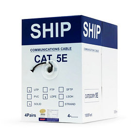 Кабель сетевой SHIP D106-VS Cat.5e UTP 30В PE