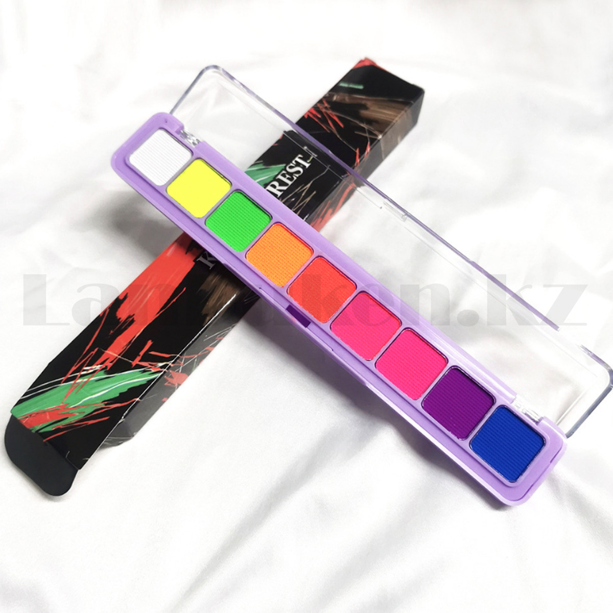Аквагрим набор из 9 ярких неоновых красок Kokoforest - фото 3 - id-p109216503