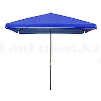 Зонт торговый квадратный 220х220 см синий арт. 256