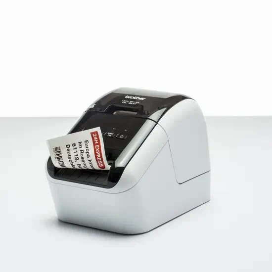 Принтер для печати этикеток Brother QL-800 с поддержкой USB - фото 4 - id-p109216302