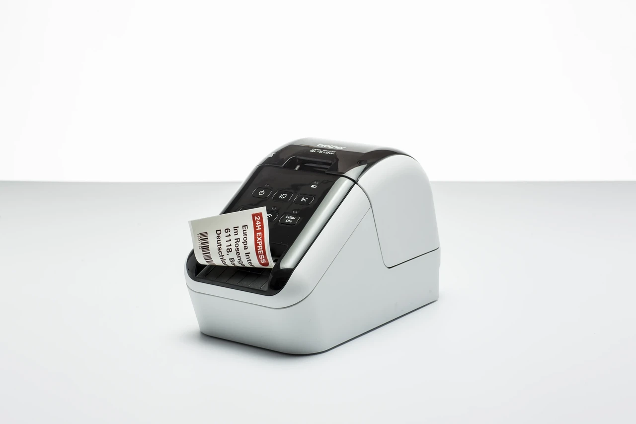 Принтер для печати этикеток Brother QL-810W с поддержкой USB и Wi-Fi - фото 3 - id-p109216452
