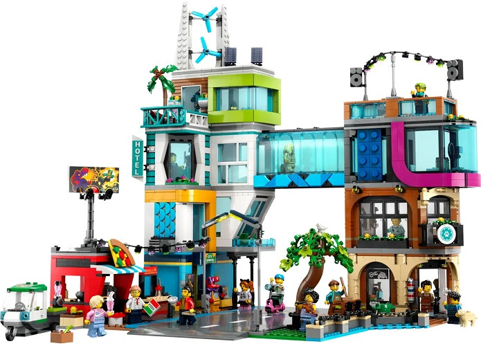 Lego Город Городской центр - фото 3 - id-p109216501