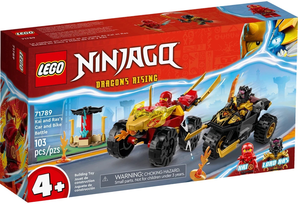 Lego Ниндзяго Машина Кая и мотоцикл Раса - фото 1 - id-p109216545