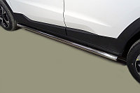 Пороги труба 60,3 мм ТСС для JAC JS4 2022-