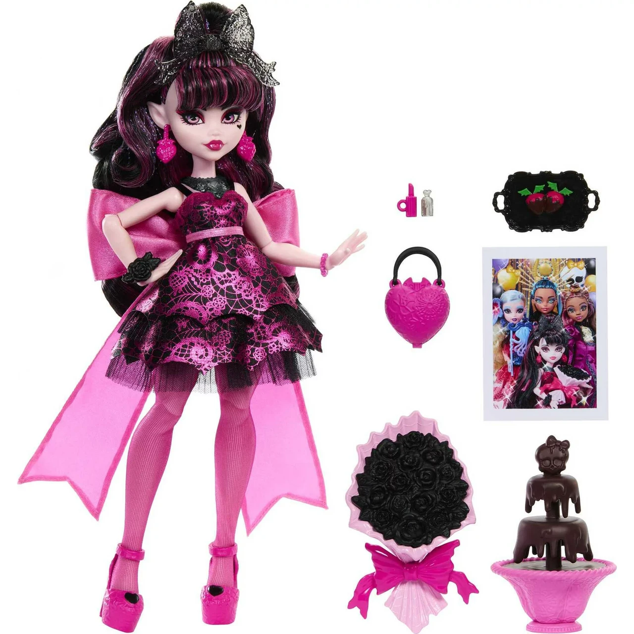 Кукла Monster High Дракулаура в праздничном платье