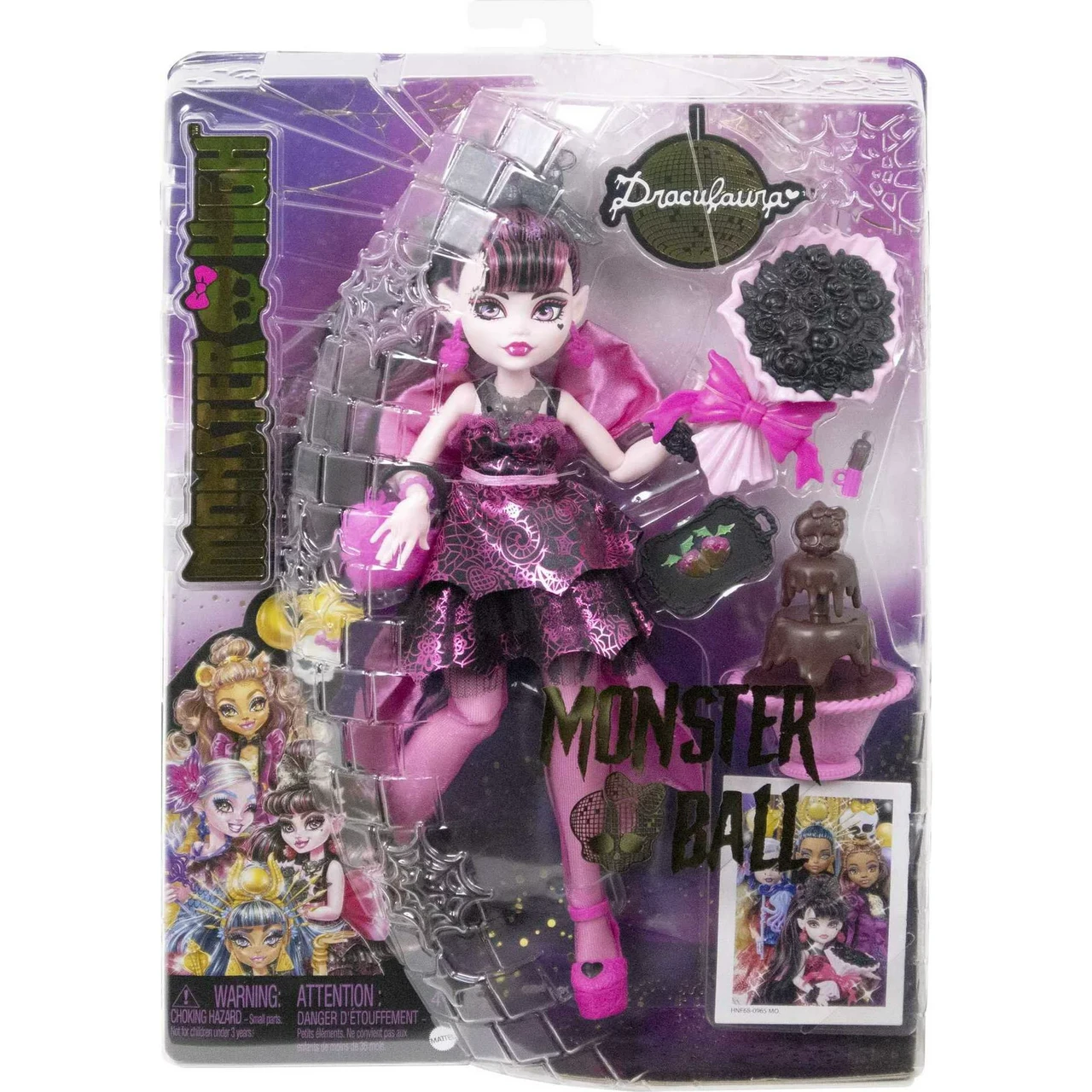 Кукла Monster High Дракулаура в праздничном платье