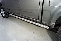 Пороги труба 76,1 мм ТСС для Great Wall Wingle 7 4WD 2.0 TD 2020-