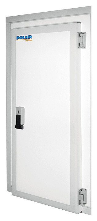 Дверной блок с распашной дверью POLAIR 2040x1200 80 мм (световой проем 1850x800) - фото 1 - id-p109218227