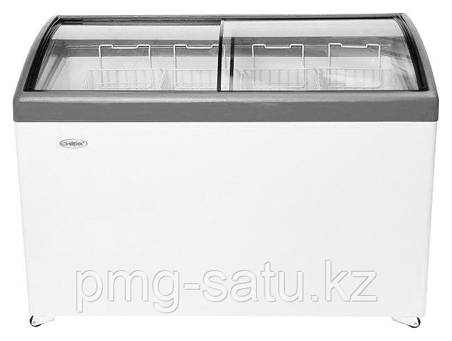 Ларь морозильный Снеж МЛГ-400 серый - фото 1 - id-p109220036